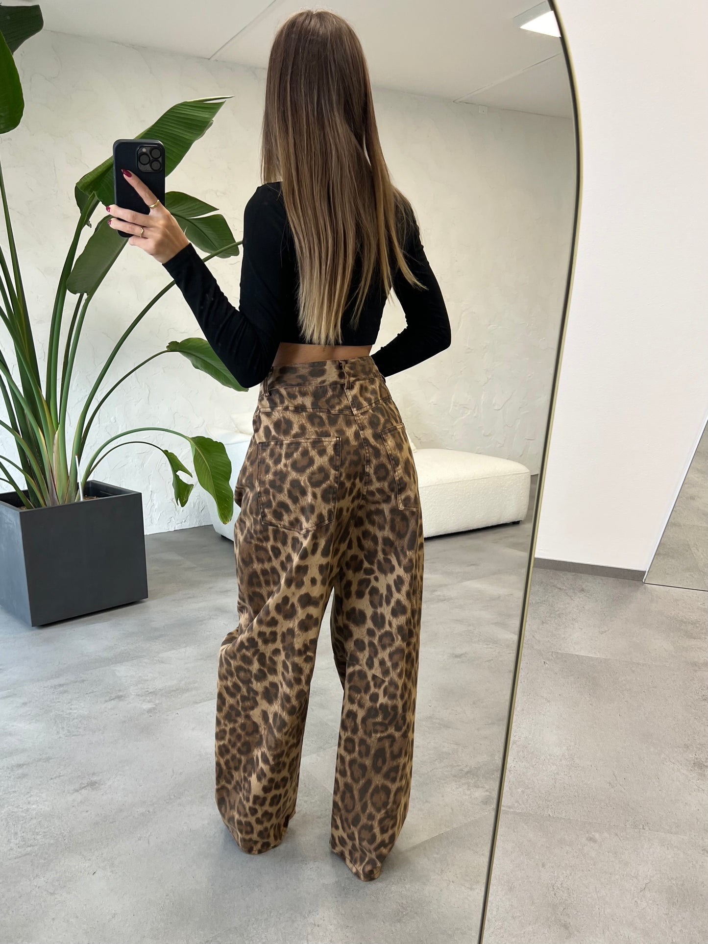 Pantalone leopardato